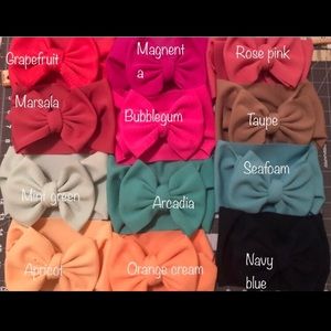 Headwraps each bow $10